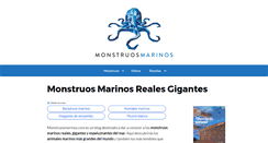 Desktop Screenshot of monstruosmarinos.com